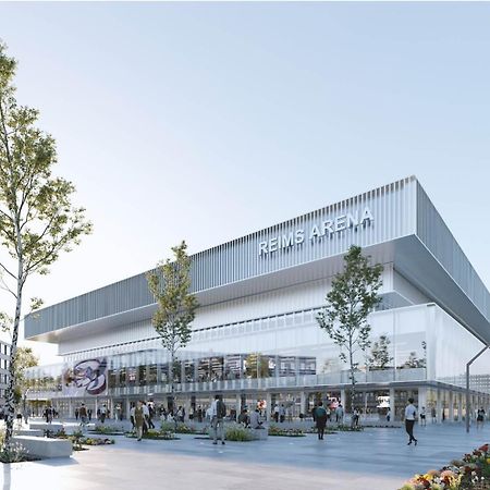 Appartement Chez Clovis - Proche Gare Centre Et Arena à Reims Extérieur photo